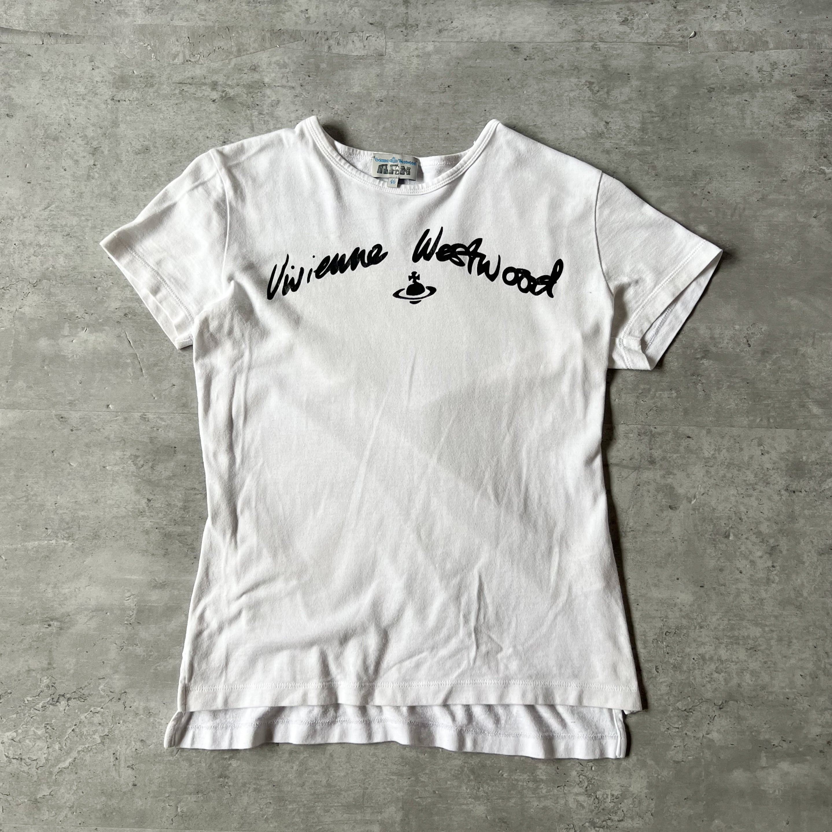 00s “VIVIENNE WESTWOOD MAN” logo tee 00年代 ヴィヴィアンウェスト