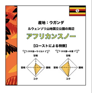 【300g】ウガンダ　アフリカンスノー