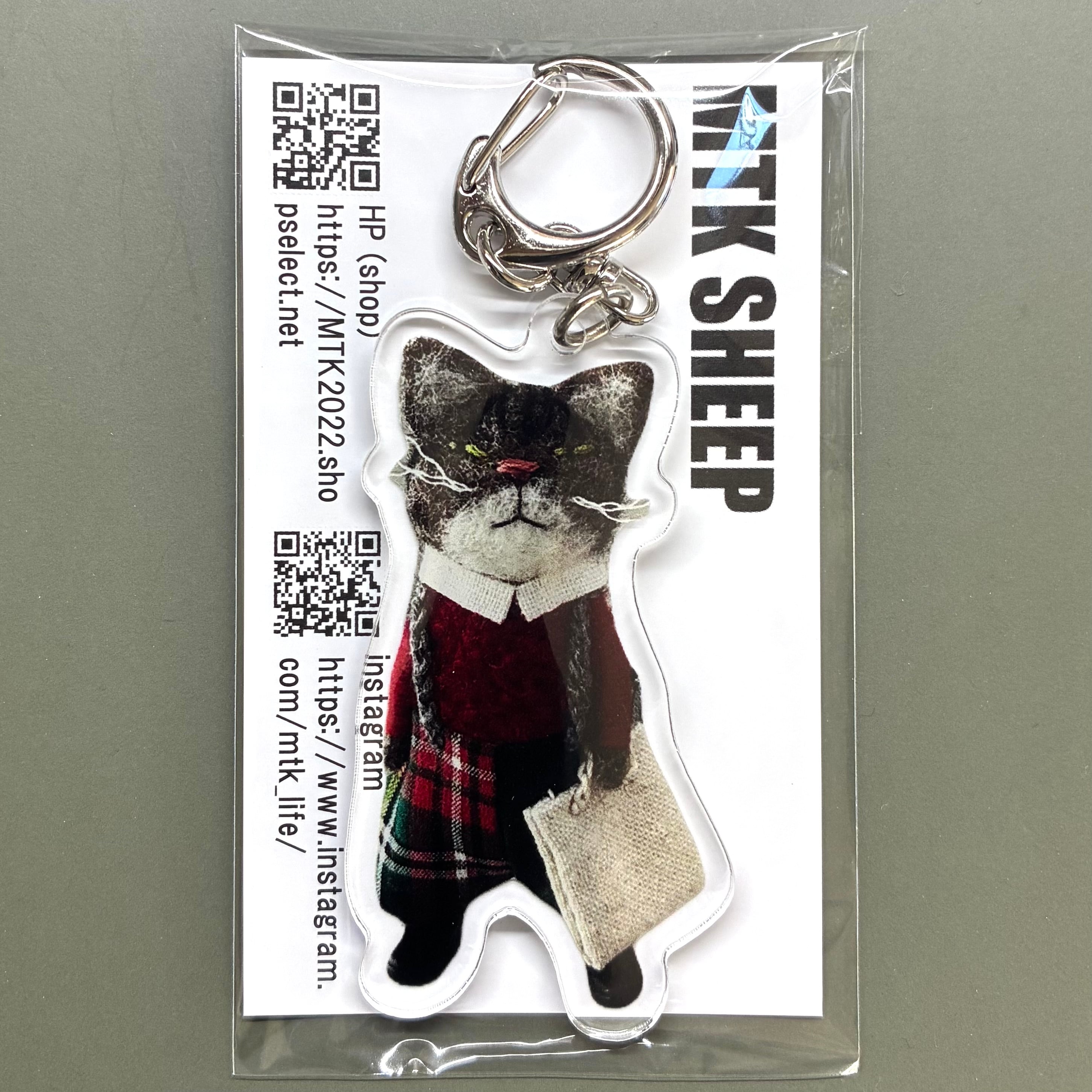 MTK SHEEP 猫の顔ブローチ　箱有り ニャンニャンニャン🐈‍⬛ねこの日の 作品はブローチです。 今日は寒い