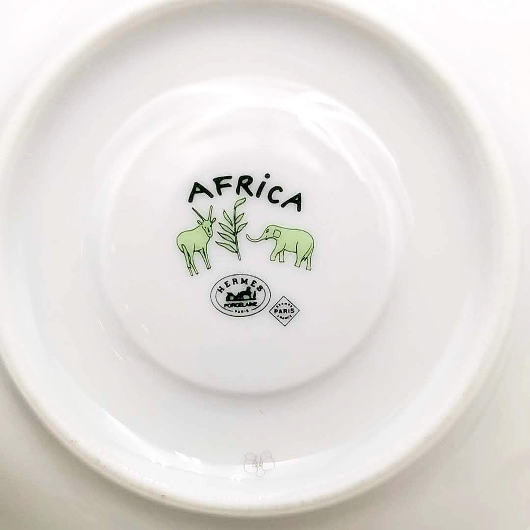 美品 HERMES エルメス AFRiCA アフリカ スクエアプレート 角皿 美品 HERMES エルメス AFRiCA アフリカ スクエアプレート 角皿