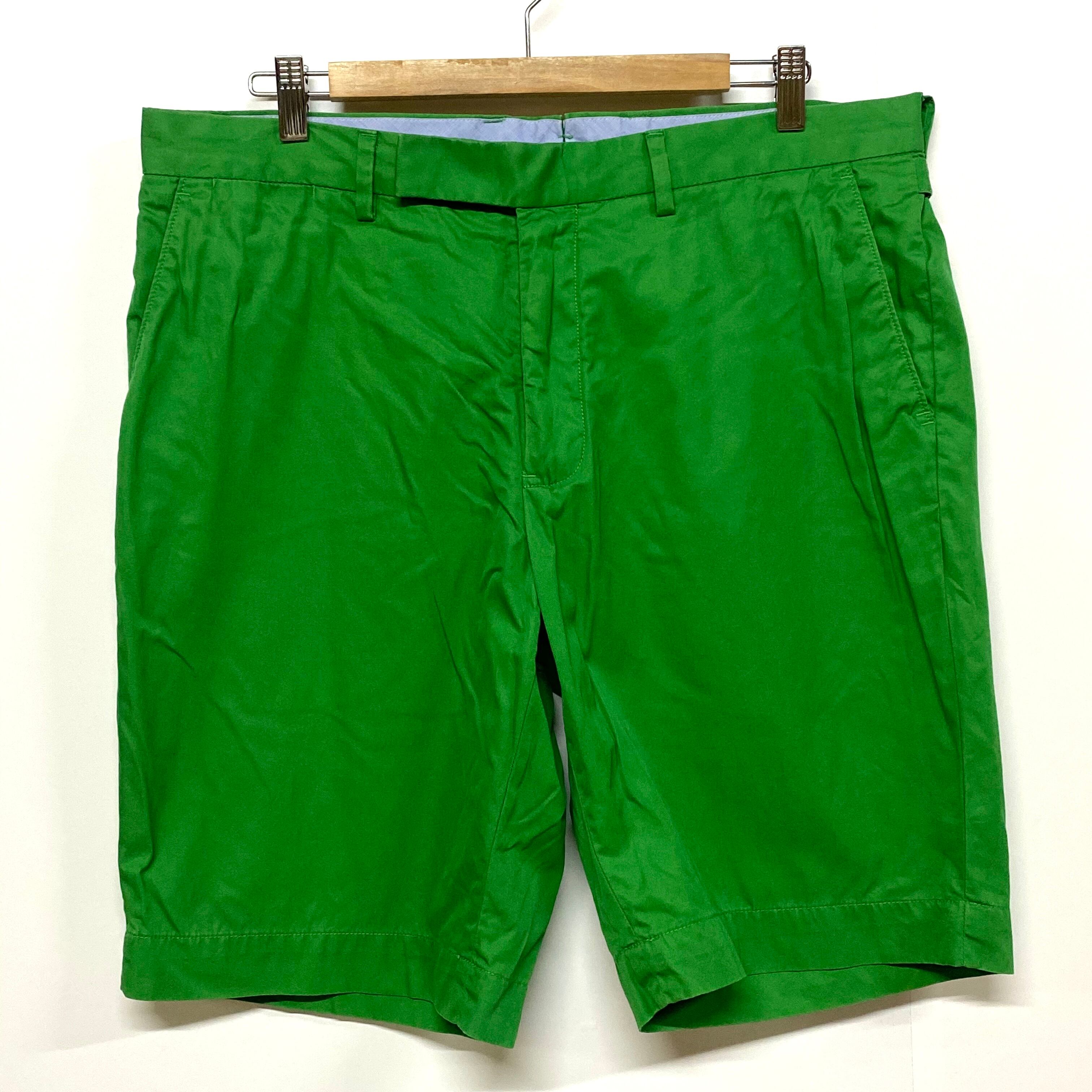 RRL ラルフローレン　W36 オリーブ色 ショートパンツ 　ヴィンテージ 12cf8869284dd46186350cdab44e6e