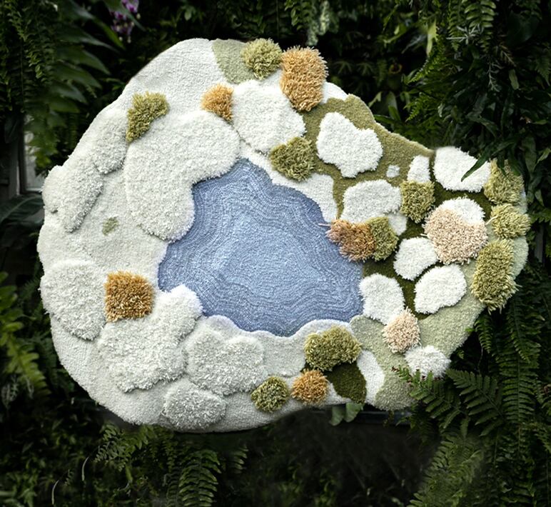 Garden lake wool carpet/ガーデンレイクウールカーペット HelloHome