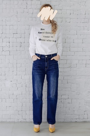 INDIMARK インディマーク ジーンズ デニム レディース レギュラー ボーイズ デニム WJ170