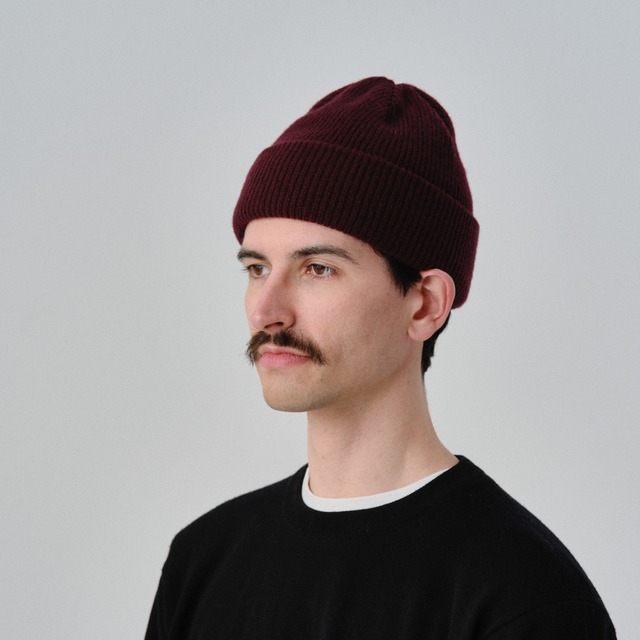 Nine Tailor(ナインテイラー) 25AW "Cashmere Watch" -Burgundy-