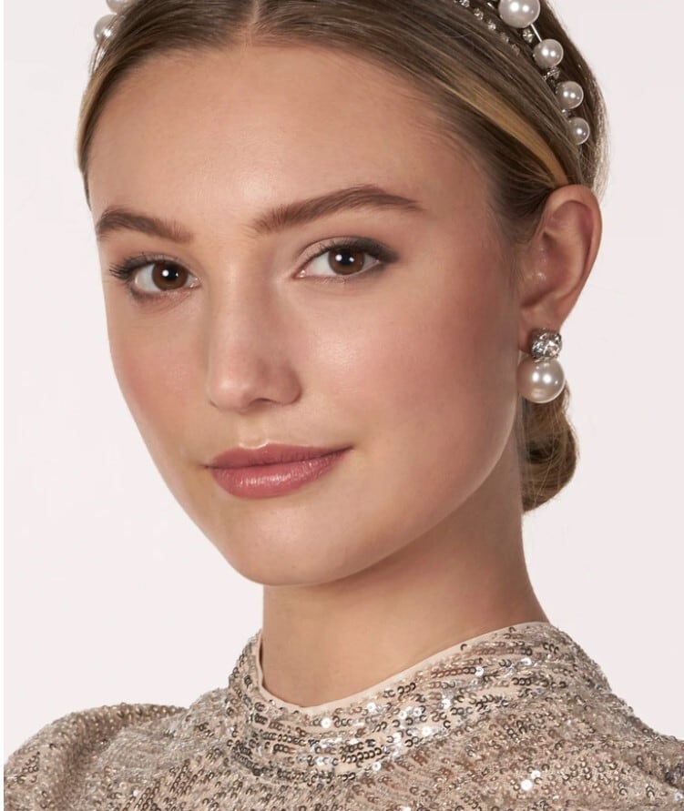 Elizabeth Bower】Duet Studピアス/イヤリング シルバー EB-1【人気No