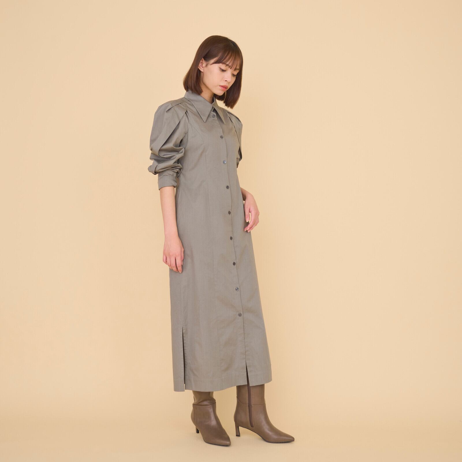 VESTA (TAUPE)ロングブーツ