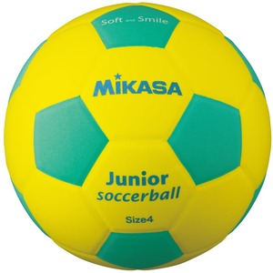 【新着特価】ミカサ(MIKASA) ジュニア サッカーボール 4号 スマイルサッカー (小学生用) 約180g 貼りボール SF4J 推奨内圧0.10~0.15(kgf/?)