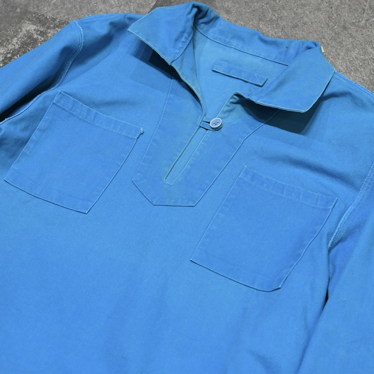 Mousqueton fisherman smock light blue