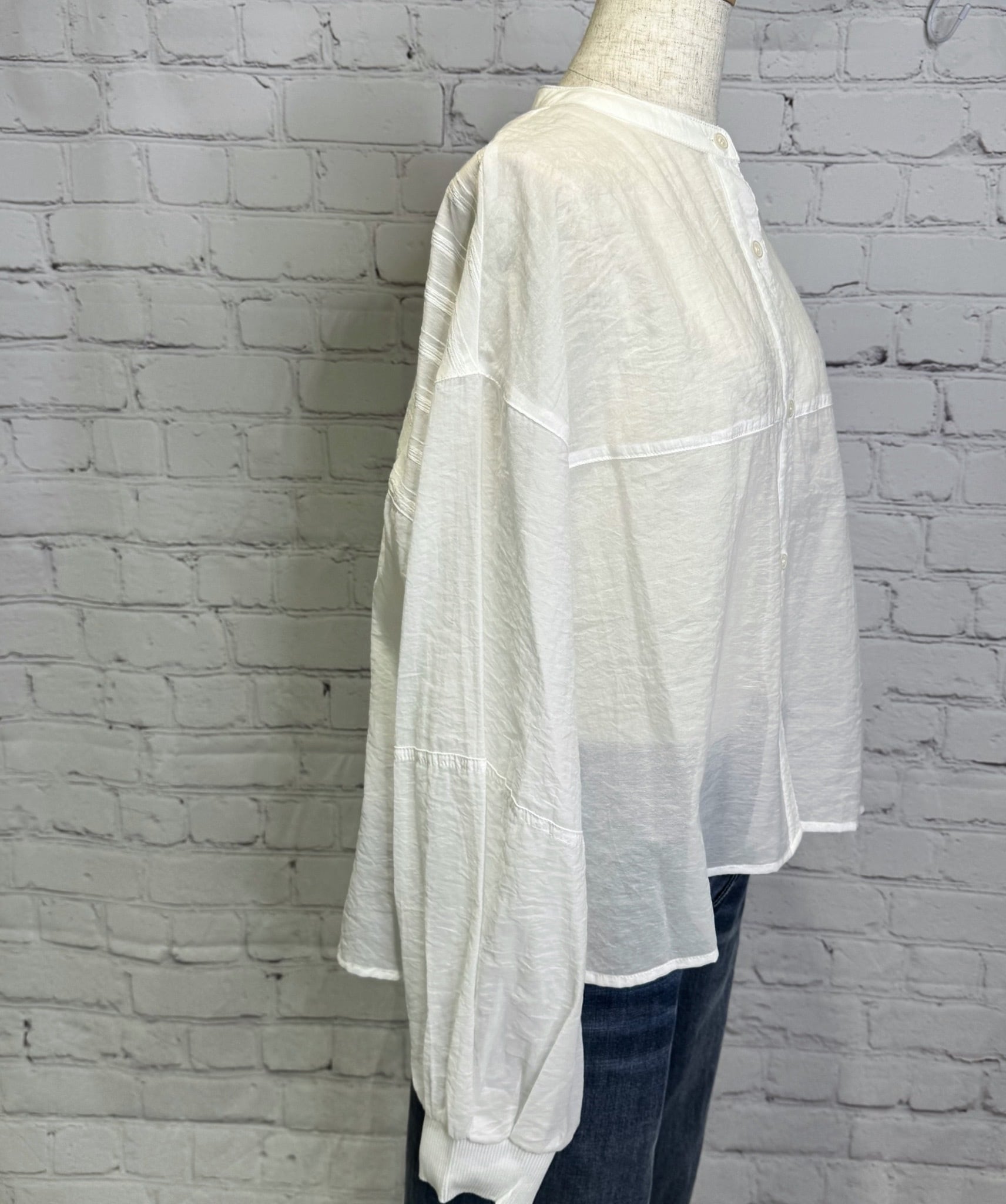 SALE！CYAN TOKYO シアントーキョー ソフトオーガンリブショートシャツ