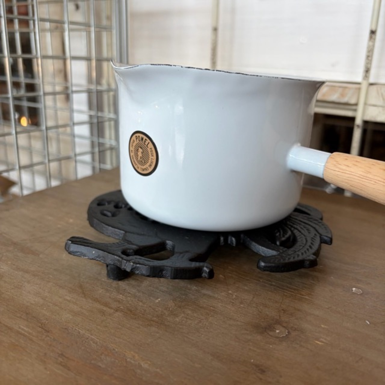 コベントアイアン トリベット ル―スター　鍋敷き　鳥　trivet 　Rooster