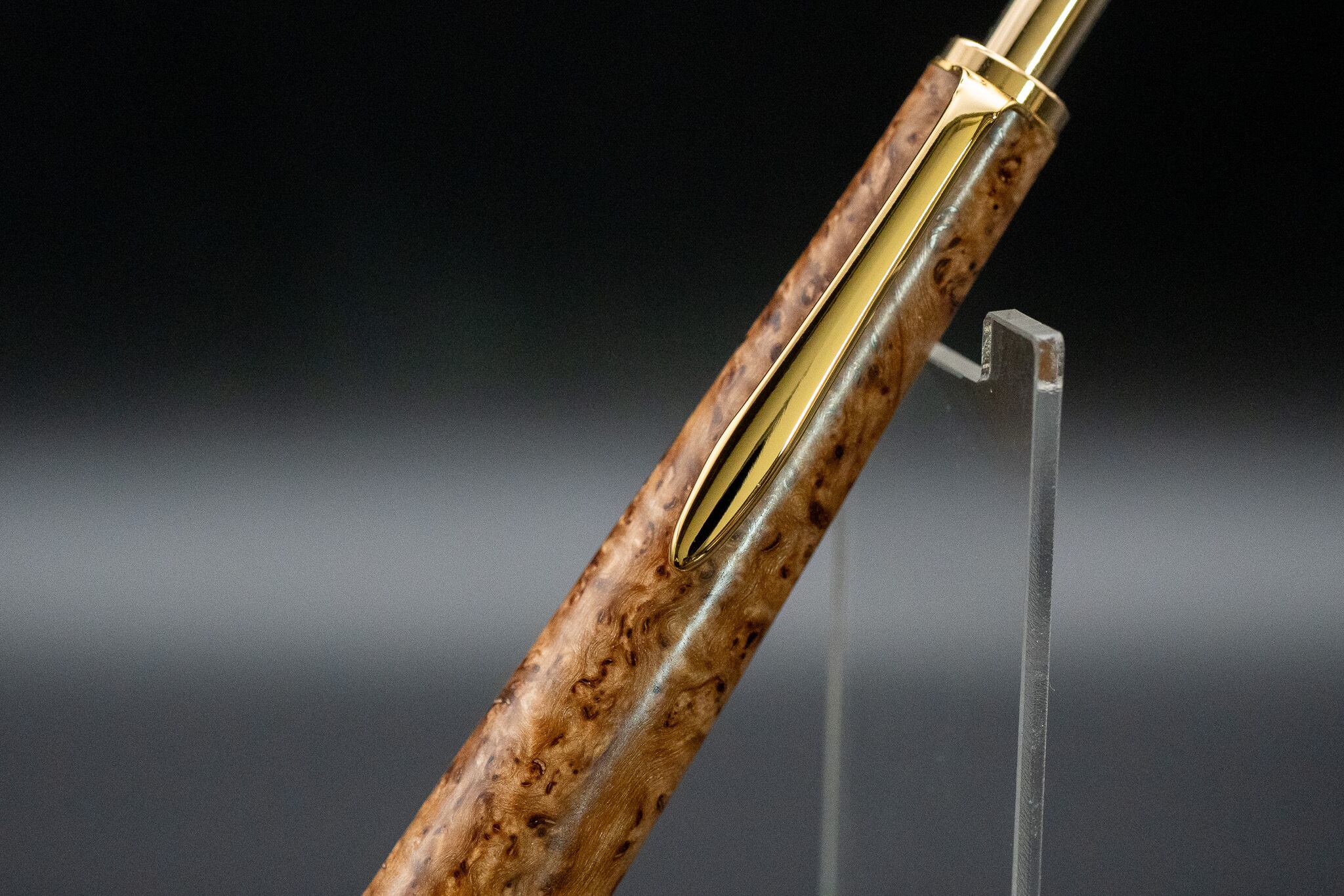 【 北欧の銘木 】マスールバーチ 極上 スタビライズドウッド gold MP