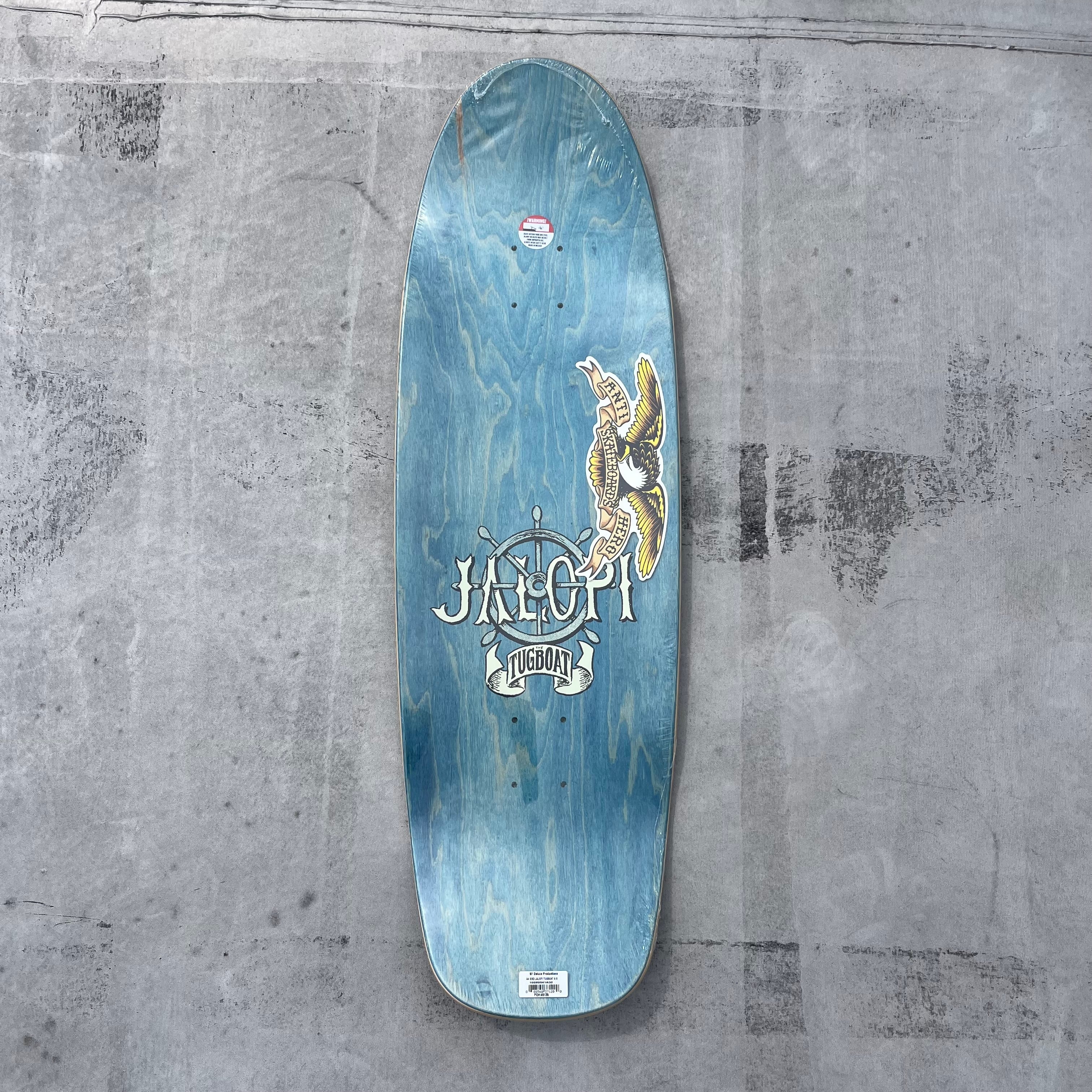 AntiHero / Jalopi Tugboat / 9.8x32.25inch (24.89x81.91cm