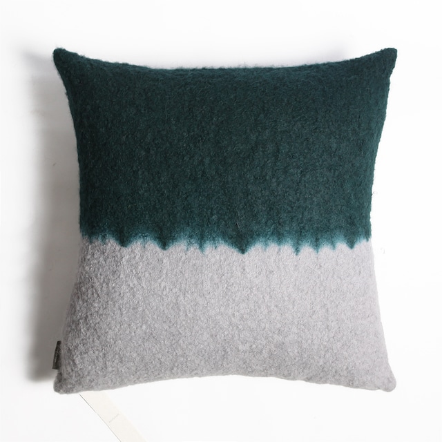 Boucle Somewake Shibori アルパカ 60cm角 クッションカバー #5413［ suzusan ］