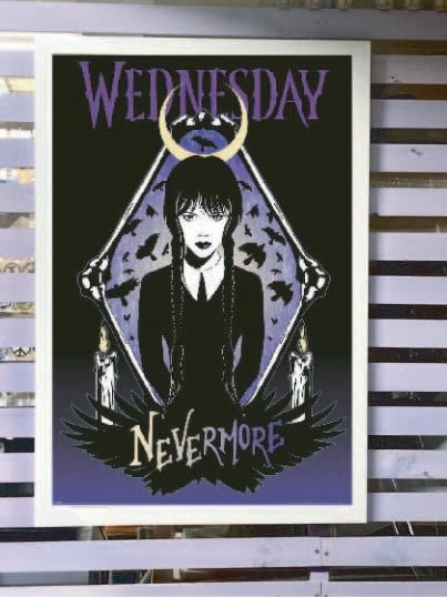ウェンズデー Wednesday 海外ドラマ 輸入ポスター 61cm x 91.5cm