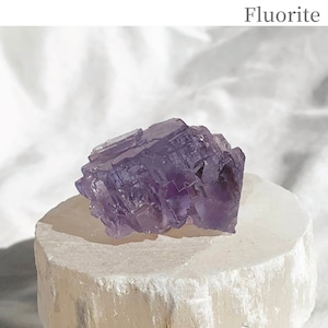 スペイン産 レインボー パープル フローライト ラフストーン 原石 天然石 鉱物 鉱石 標本 蛍石 Fluorite rough【264】