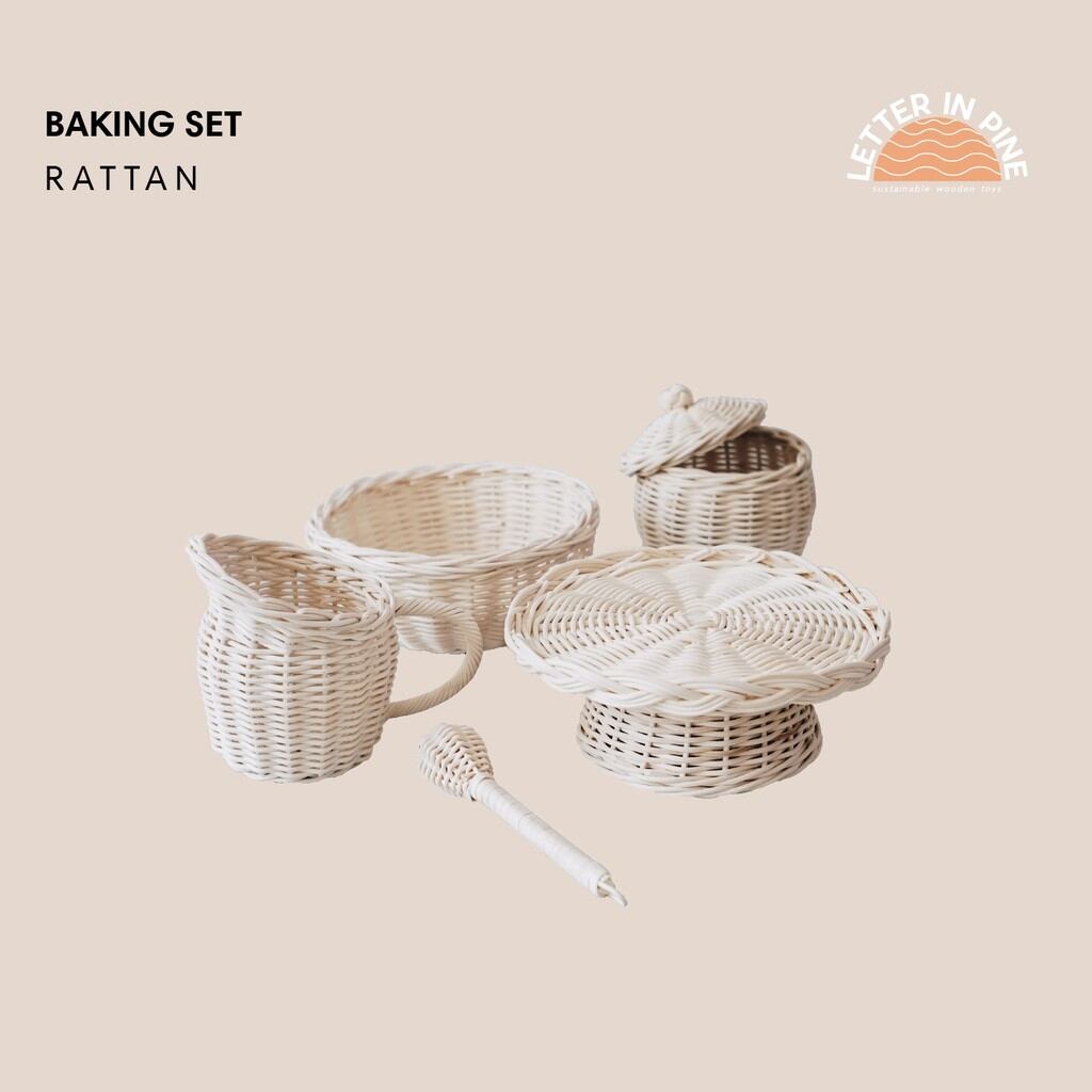 Letterinpine /Rattan baking set/ラタンベイキング♡