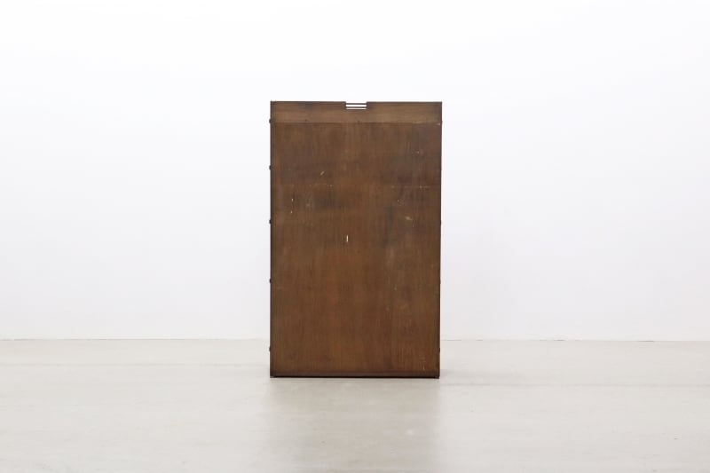 沼津店】レトロ ラワン 無垢材 本棚 シェルフ 飾り棚 食器棚