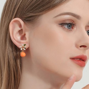 【Orange Series】Orange Drop Pierce / オレンジ ドロップ ピアス