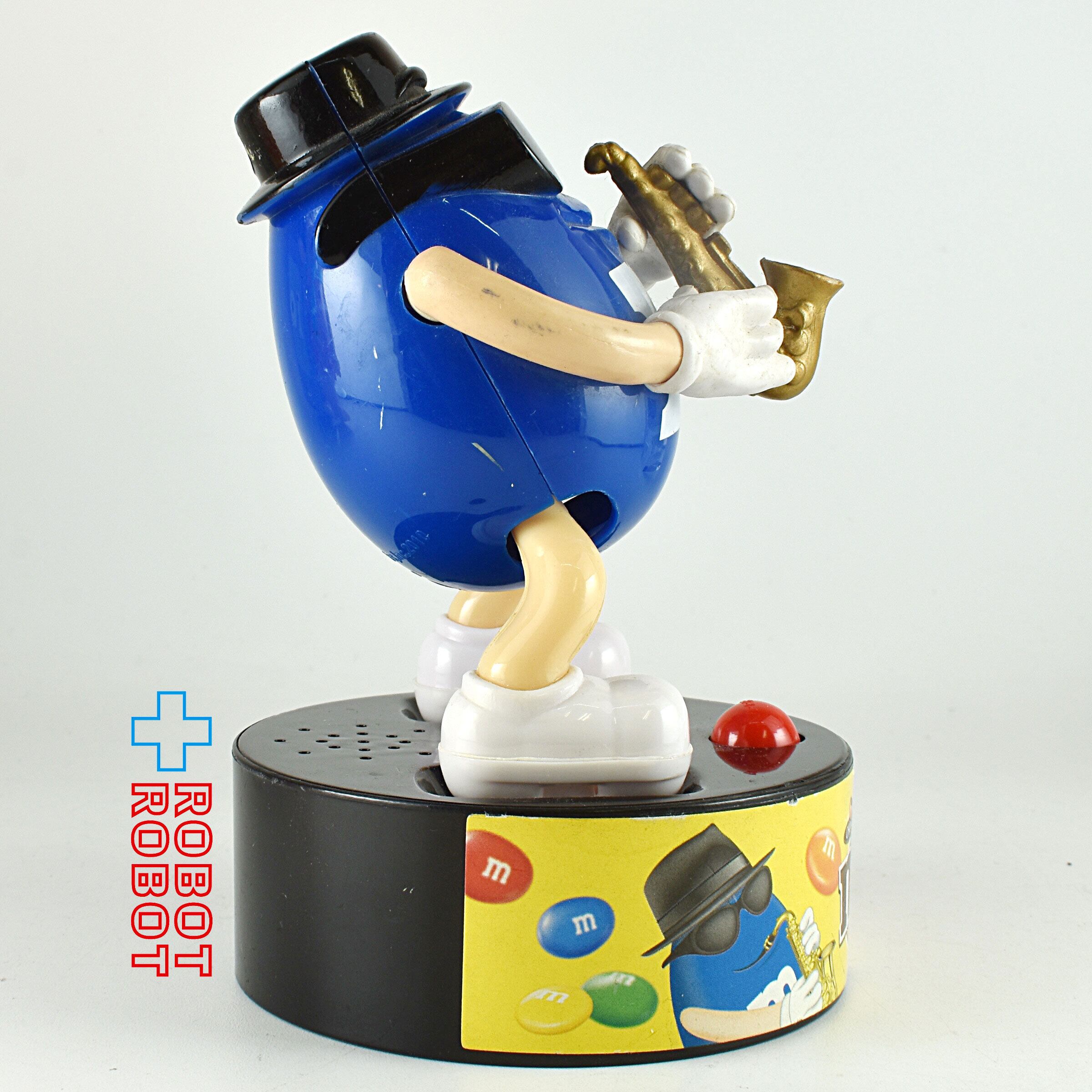 M&M's ブルー ロックスター サックスプレイヤー サウンドフィギュア