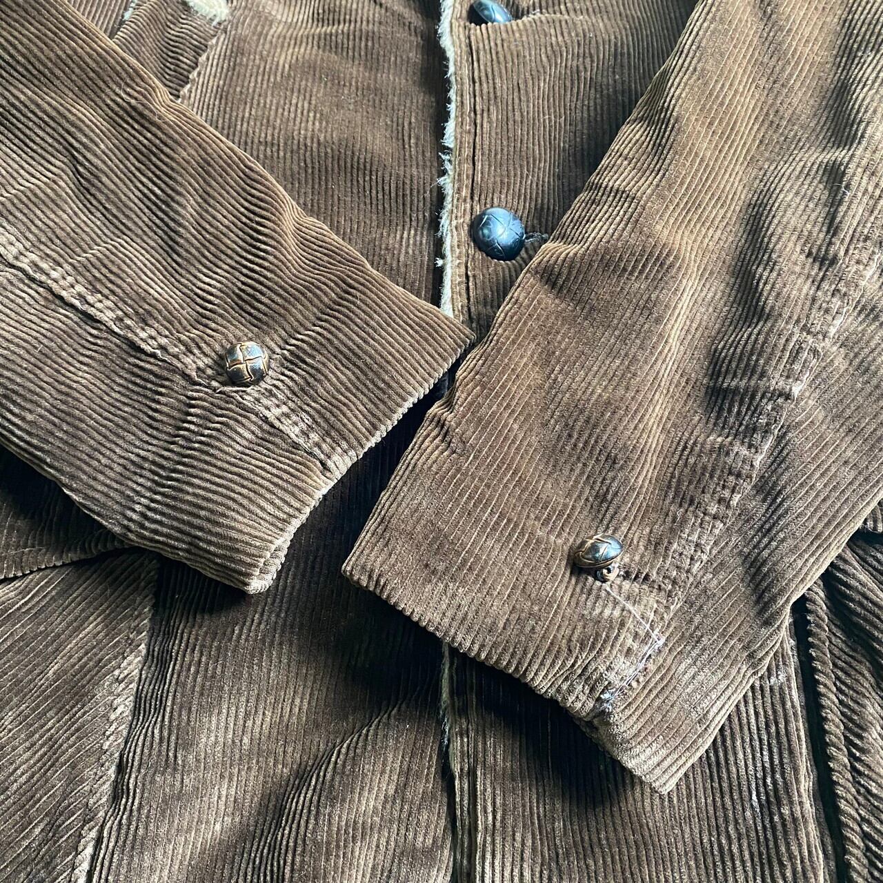 USA製 70年代 JCPenney コーデュロイ ボアジャケット メンズL