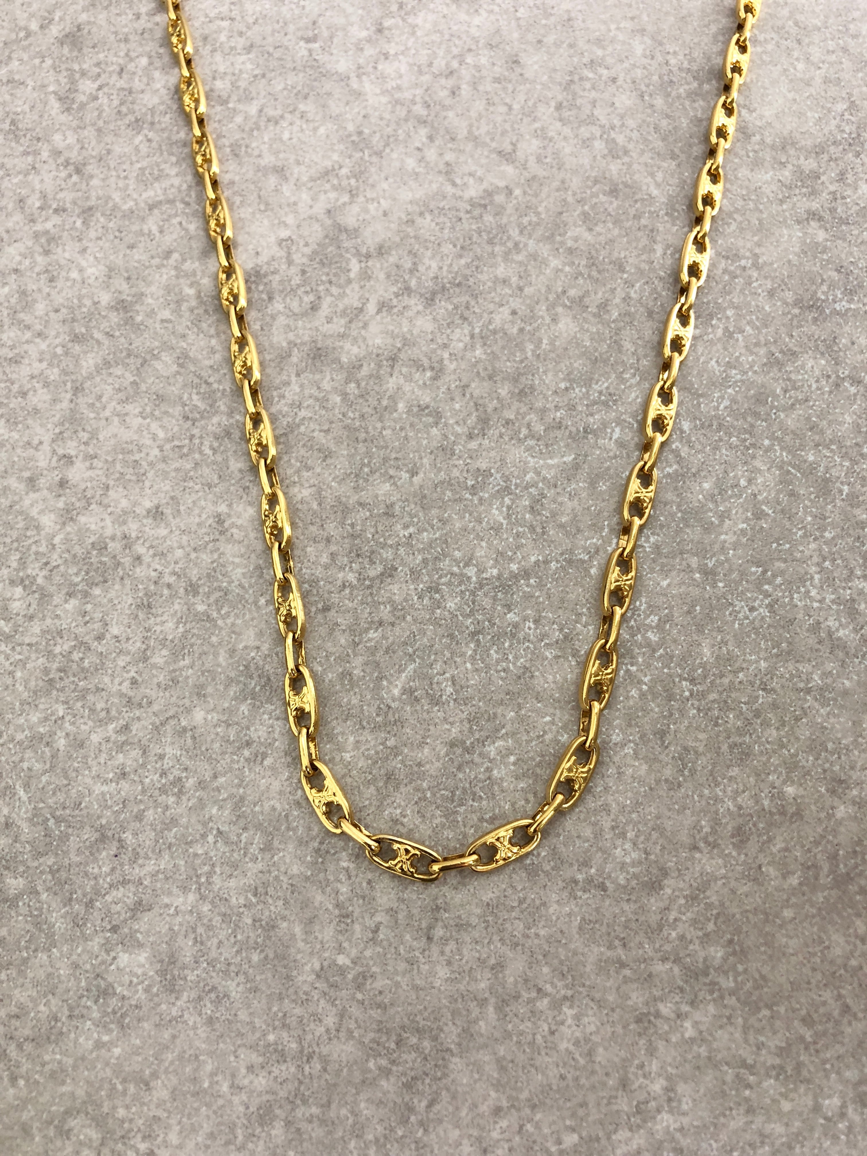 CELINE セリーヌ ネックレス ゴールド トリオンフ vintage
