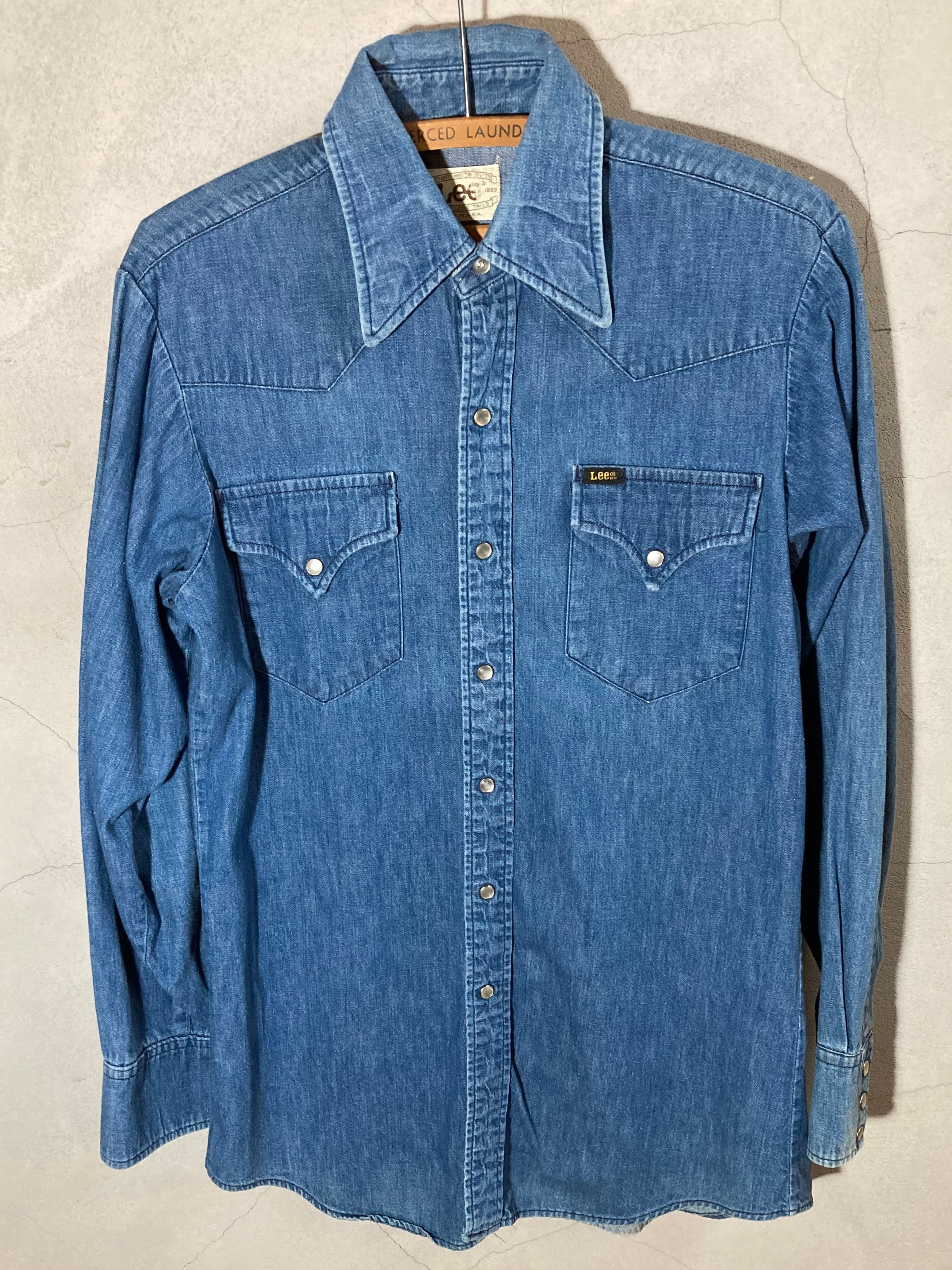 70s VINTAGE DENIME WESTERN SHIT (beady clothing)