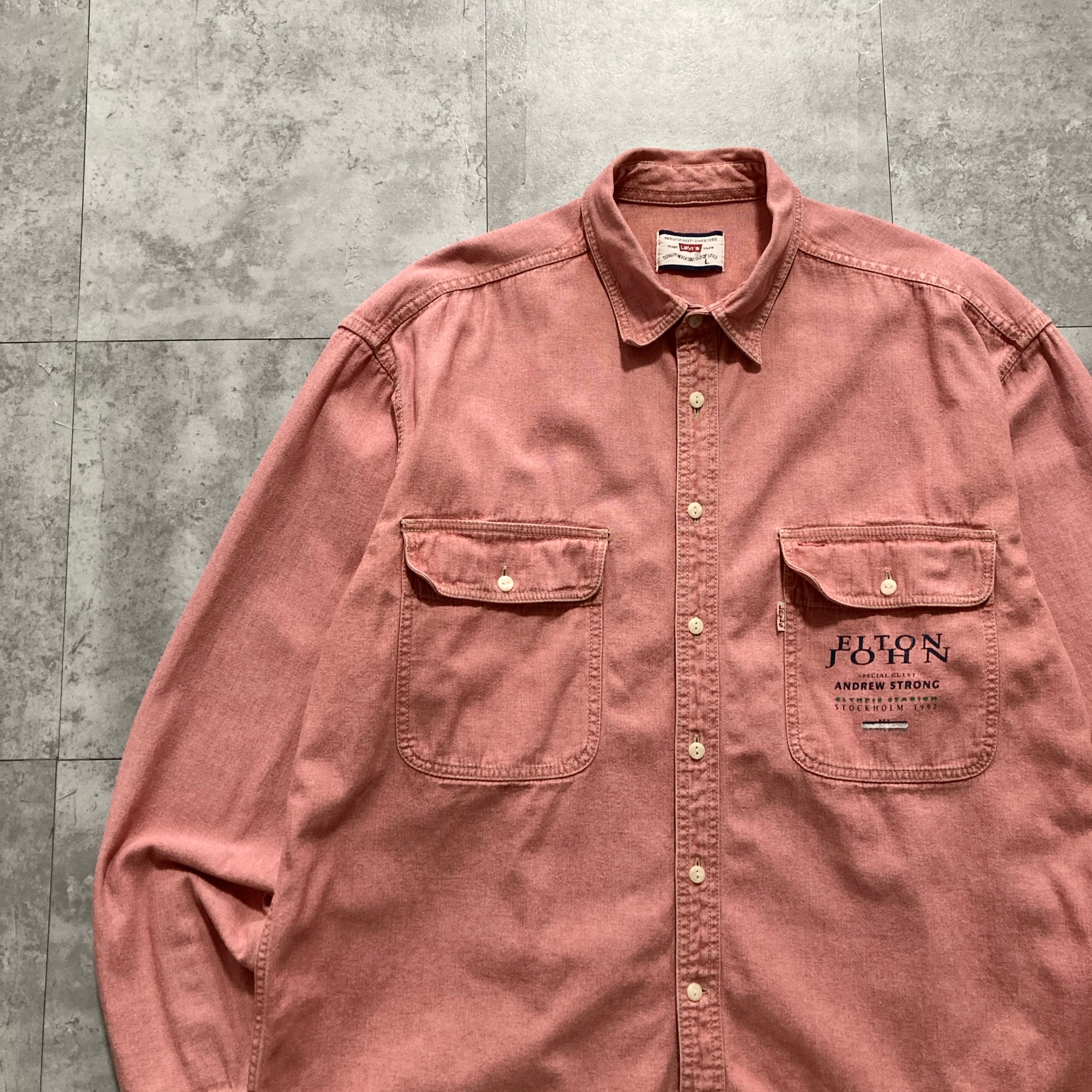 W33 L32】90's US.Levis 501 リーバイス アルバカーキ工場(501) ボタン