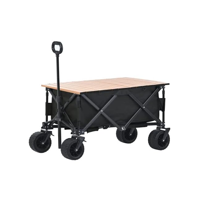 新品MOBI GARDEN キャリーワゴン 最大容量225L 耐荷重150kg 長物対応 アウトドアワゴン 後ろ開け 折りたたみ 新品MOBI GARDEN キャリーワゴン 最大容量225L 耐荷重150kg 長物対応