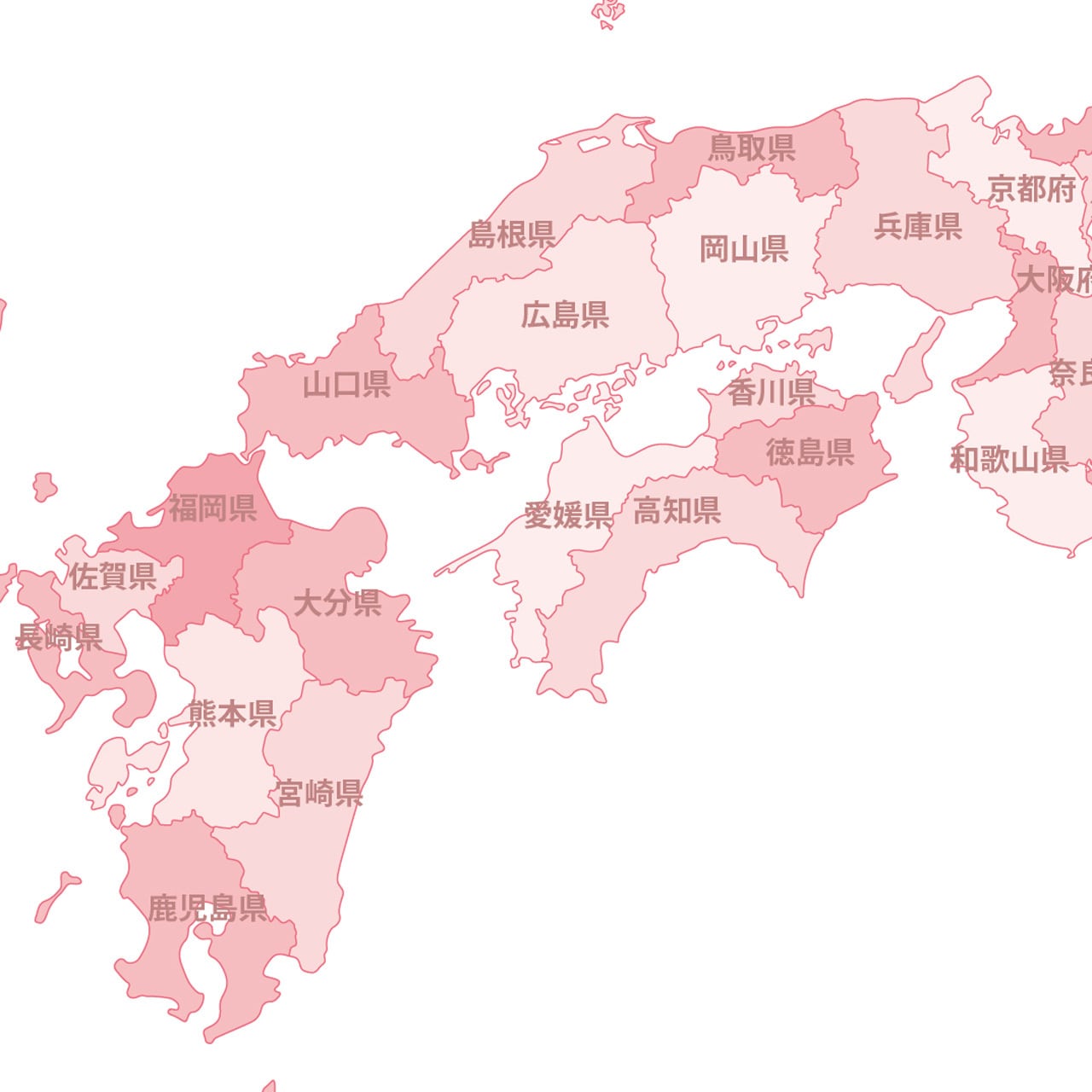 日本地図 色分け地図 画像データ3500px 地図素材ならmap Data Store 地図データ 白地図の販売 日本地図 色分け地図 画像データ3500px 地図素材ならmap Data Store 地図データ 白地図の販売