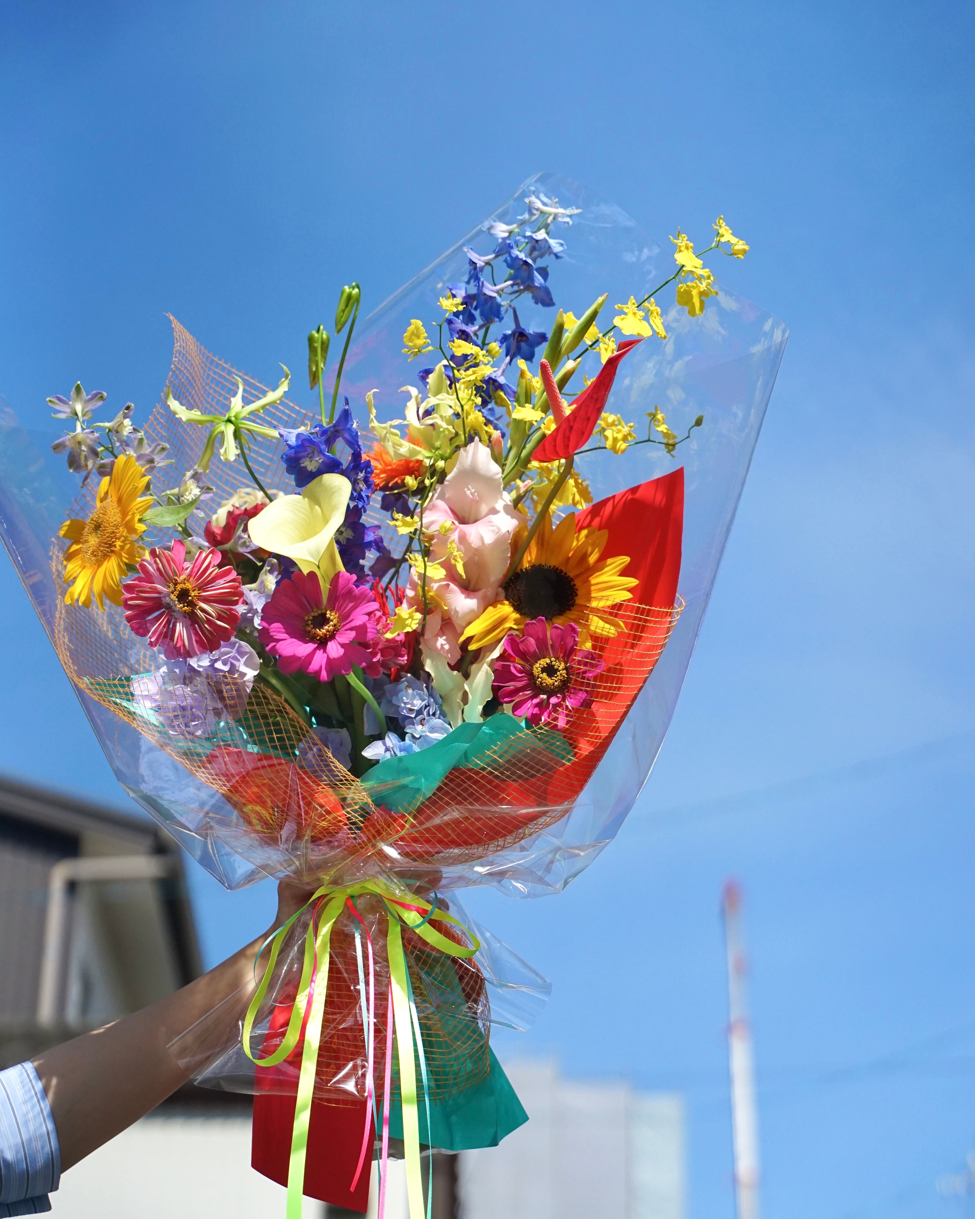 season bouquet 季節の花束/お祝い 感謝 発表会 お疲れさま よさこい