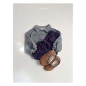 【取寄】minirobe ボーイカラーのスウェット｜冬服｜韓国子供服