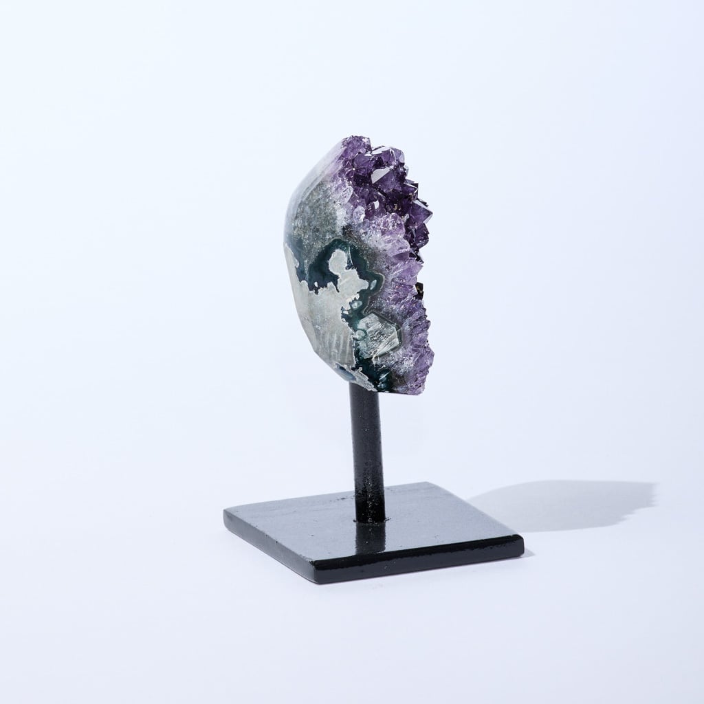 アメジスト スタンド付き 1585（ブラック）【送料無料】｜Amethyst on