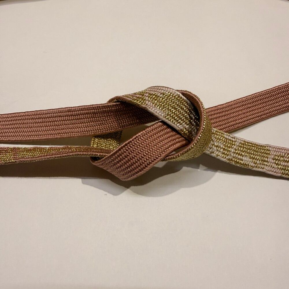 帯締め 新品 帯締め 帯〆 高麗組 手組み帯締め 平組 ピンク 礼装用 訪問着 色無地 正絹 絹100% 和装小物 6497