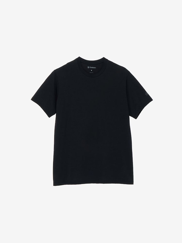 Goldwin ゴールドウイン ／ ファストランハイブリッドウールティーシャツ（ユニセックス）#ブラック・BK