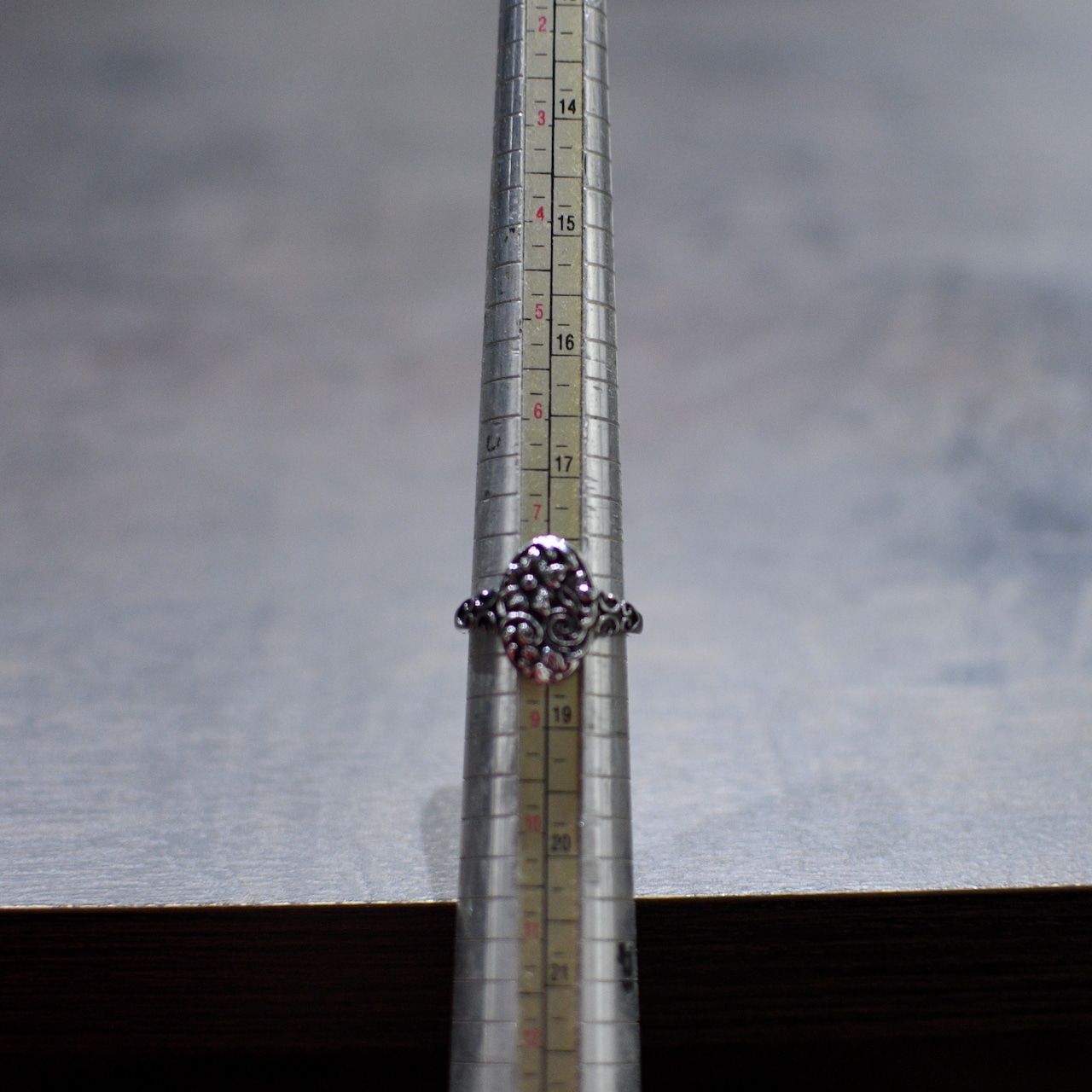 silver 925 flower design ring