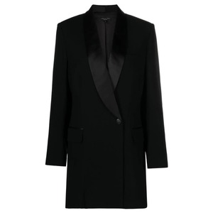 rag&bone　FEMI JAPANESE CREPE TUX DRESS　BLACK