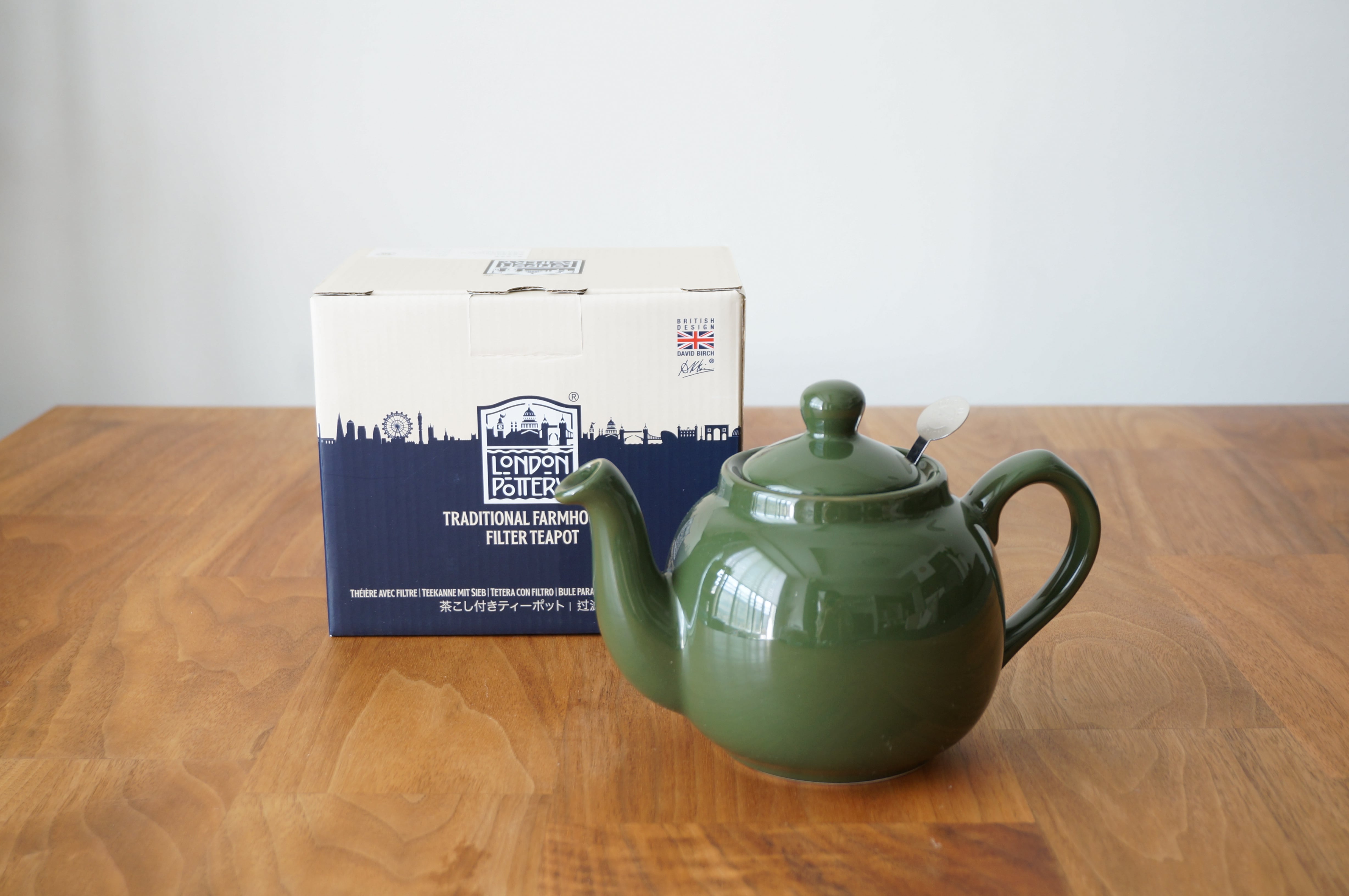 ティーポット 2カップ 600ml グリーン | London Pottery ロンドン