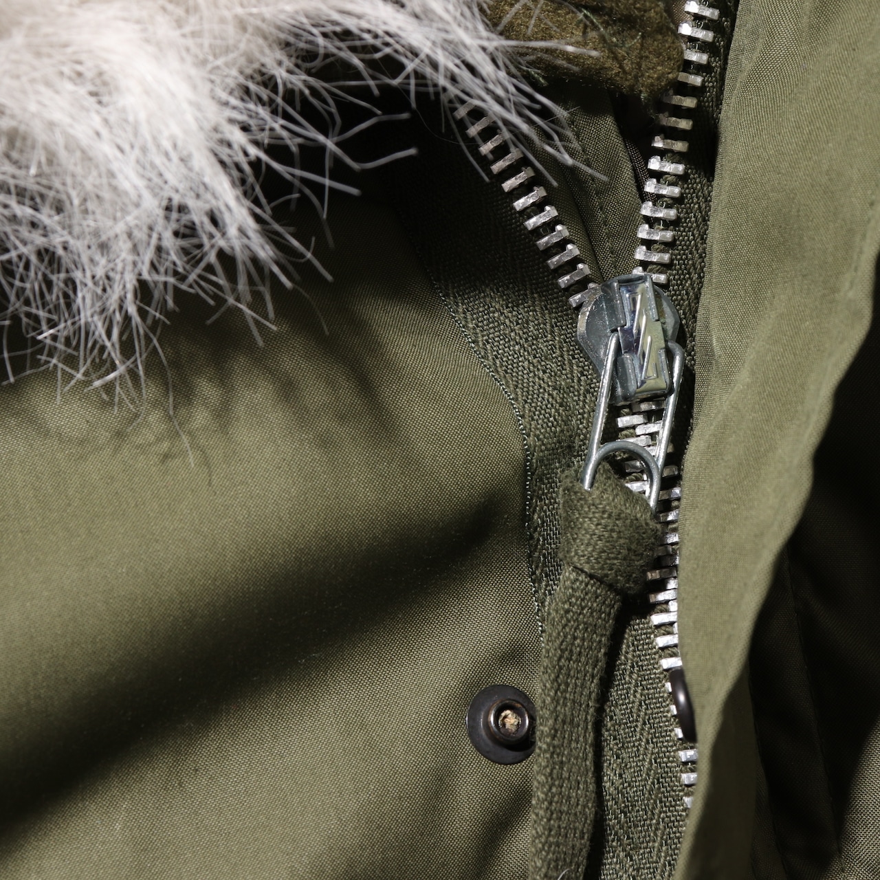 Deadstock M アルミ 70年 フルセット m-65 フィッシュテールパーカー モッズコート 米軍