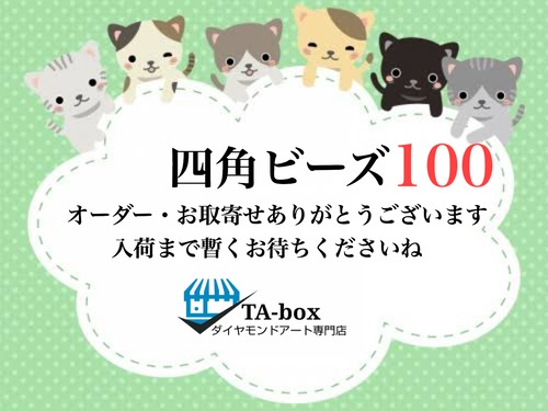 100☆ル)T様専用 四角ビーズ【A4サイズ】お任せABビーズ付き☆オーダーメイド専用ページ☆ダイヤモンドアート