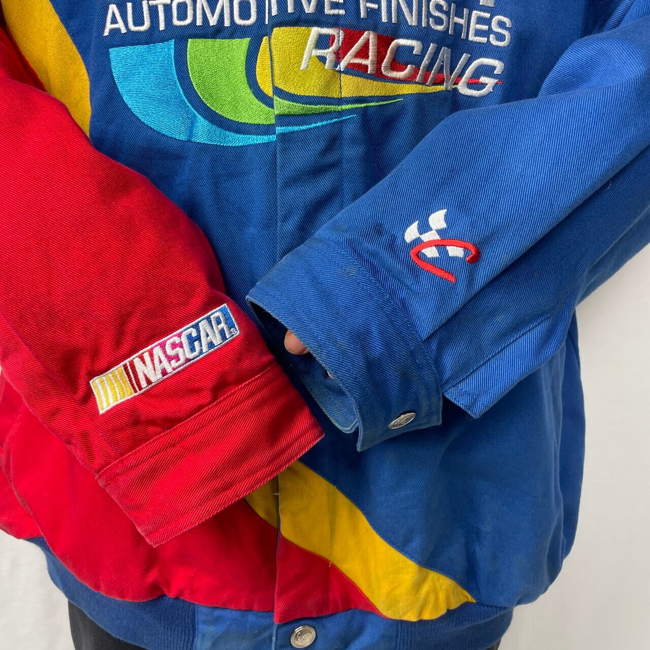 ビックサイズ Jeff Gordon DUPONT マルチカラー 企業ロゴ 刺繍