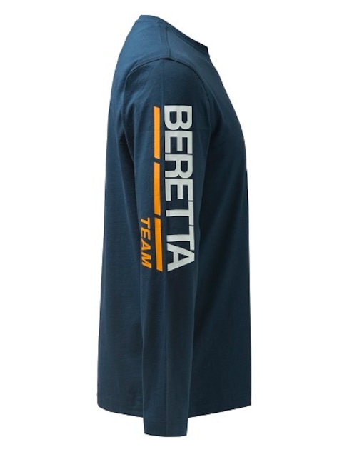 ベレッタ チーム長袖シャツ（ネイビー）/Beretta Team T-Shirt Long Sleeves - Blue Total Eclipse