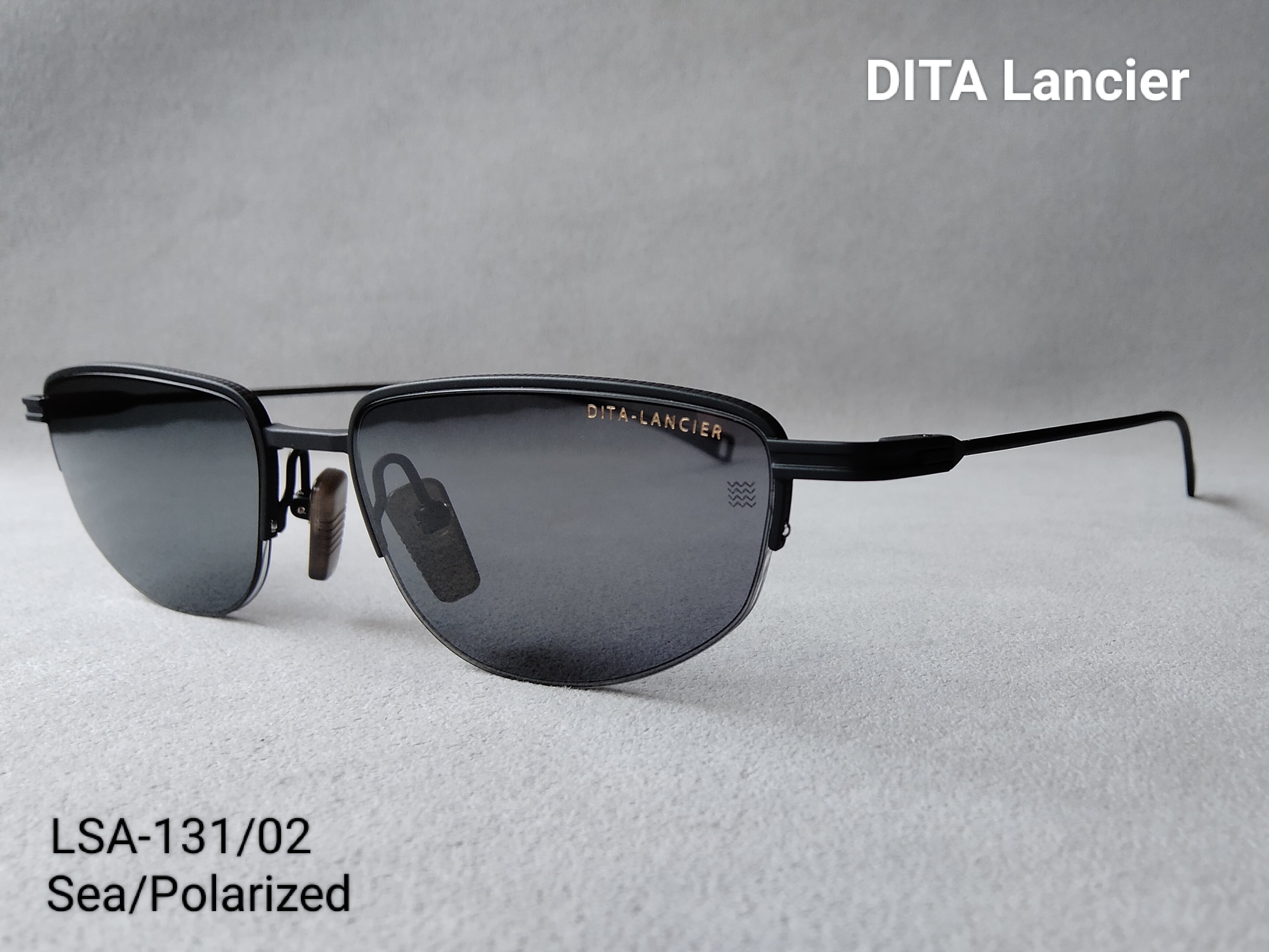 DITA Lancier（ディータ ランシアー）LSA-131-02 Matte Black // Sea