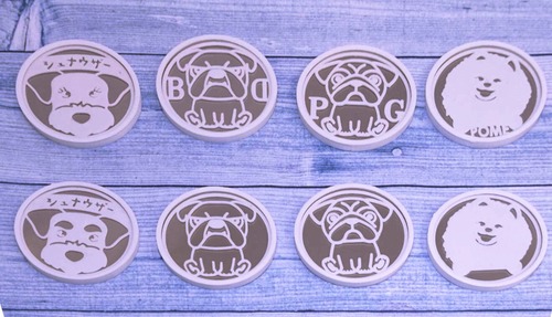 ゴルフマーカー ブルドッグ【文字なし】