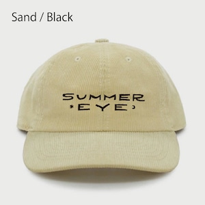 Corduroy Cap (Sand / Black)