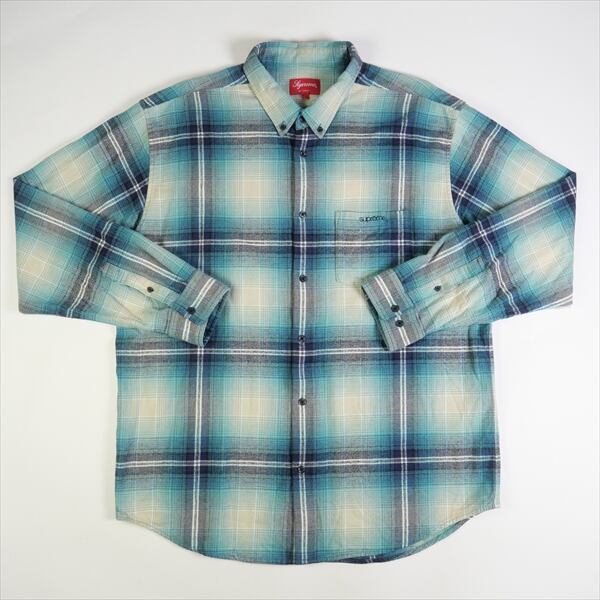 Supreme Shadow plaid flannel shirts Ｌサイズ