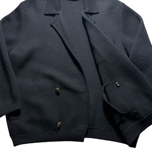 vintage GIVENCHY black knit jacket