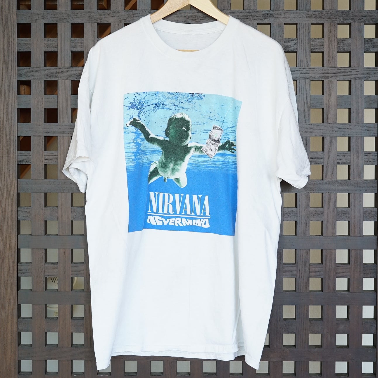 90s nirvana nevermind　ネバーマインド　Tシャツ