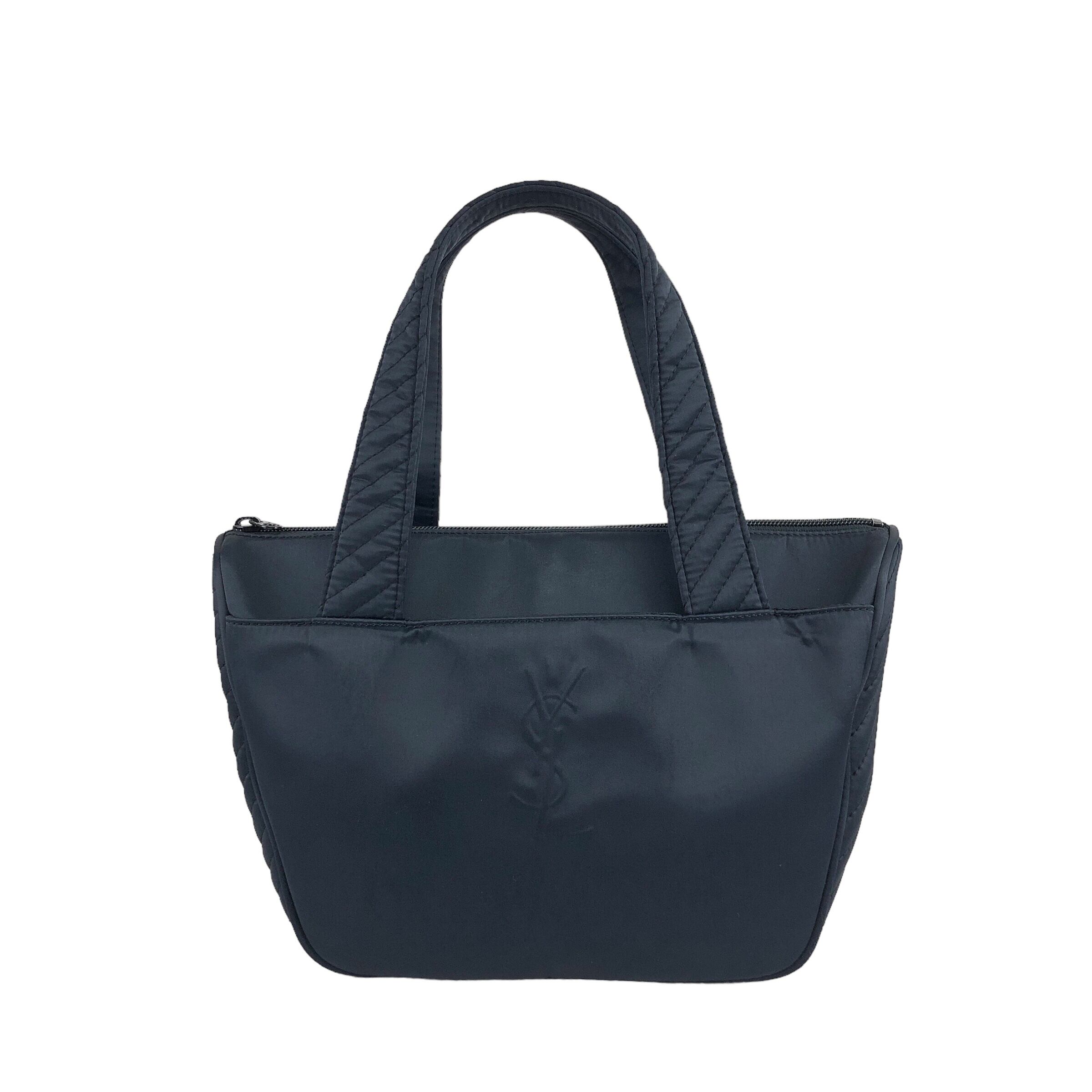Yves Saint Laurent イヴ・サンローラン ハンドバッグ ネイビー YSL
