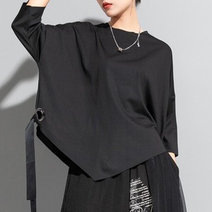 Side Ribbon T-shirt / サイド リボン Tシャツ