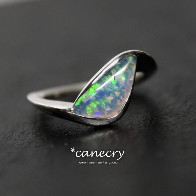 糸魚川翡翠のリング | 天然石ジュエリーの Canecry